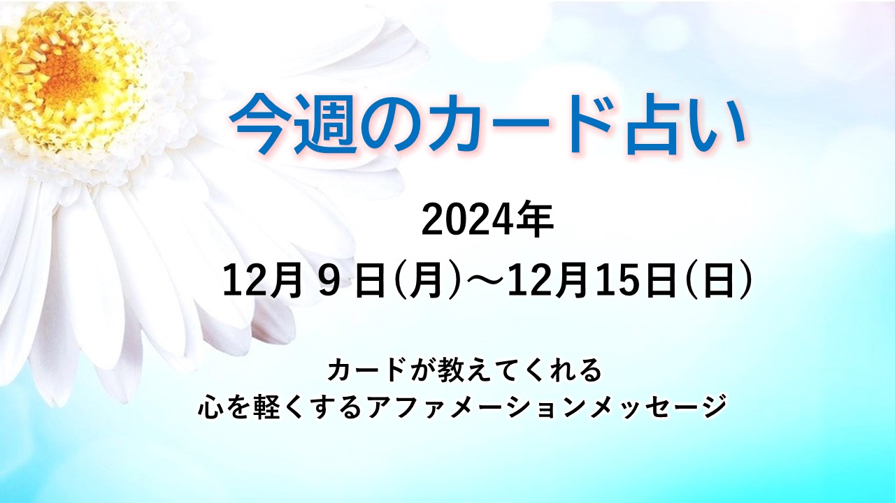 12月９日～15日